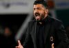Gattuso llama ‘imbéciles’ a autores de cánticos racistas