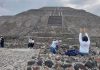 Visitan 600 personas zona arqueológica de Teotihuacán durante su reapertura