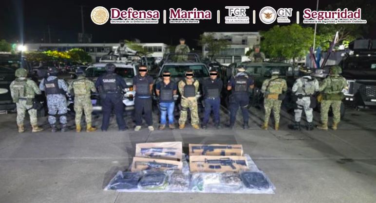 Sedena detiene a extorsionadores