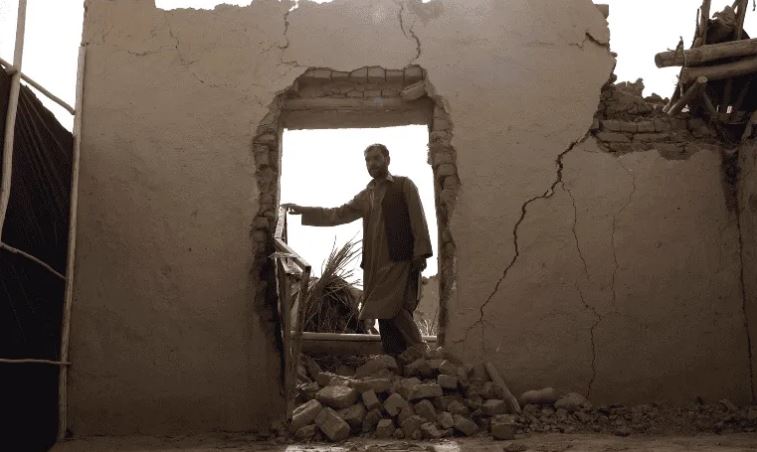 Temblor en Afganistán