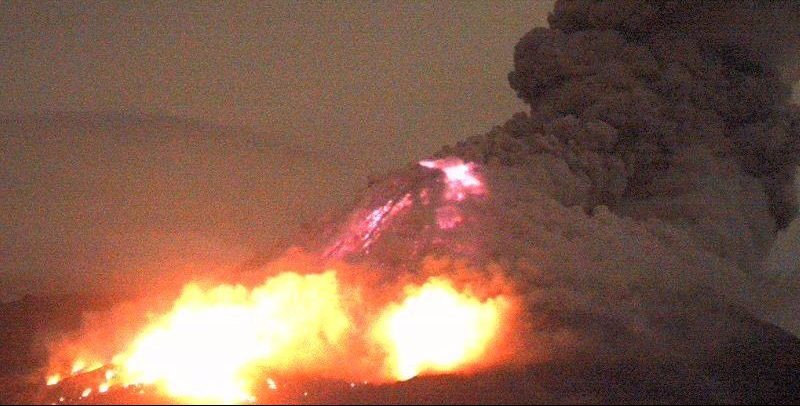 volcán de Colima