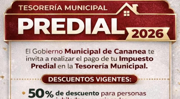 Tesorería Municipal Informa: Predial 2026