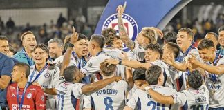 Cruz Azul el mejor equipo del año