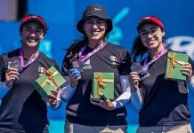 México logra doble plata en tiro con arco