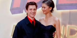Tom Holland y Zendaya juntos en presentación de Spider-Man en Madrid