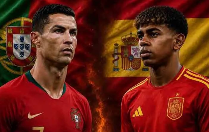 España vs Portugal en mundial 2026